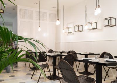 Fotografía de interiorismo. Restaurante Naguar
